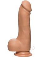 The D Master D Firmskyn Dildo With Balls 7.5in - Vanilla